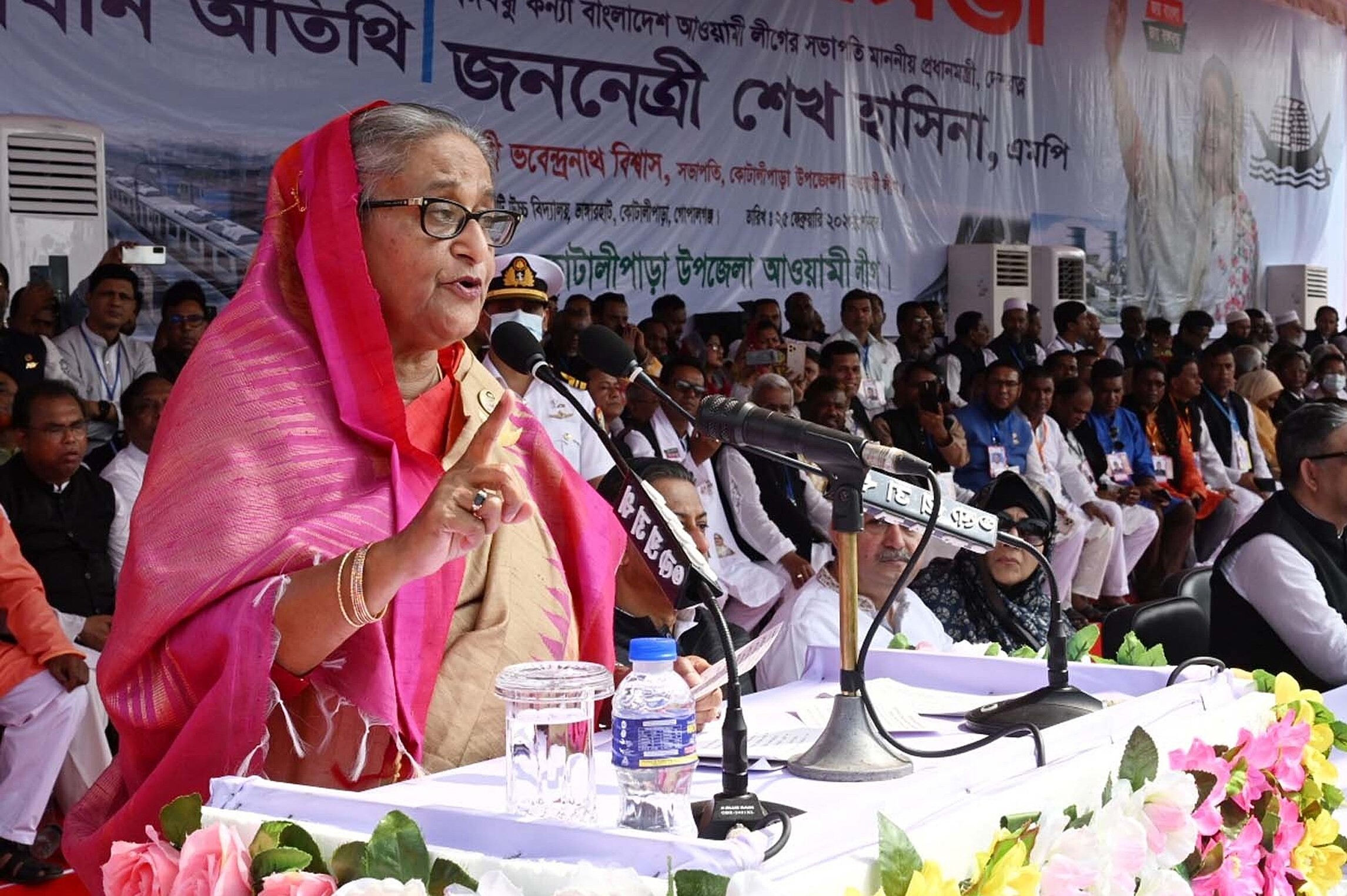 Sheikh Hasina Image DelwarHossain Wikimedia Commons