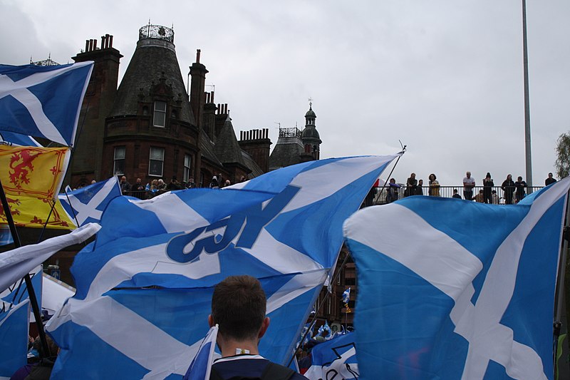 Scottish independence rally Image Azerifactory