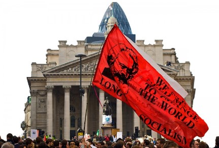 Marx flag city Image Socialist