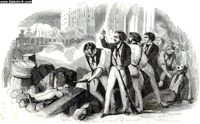 Lyon 1834 uprising