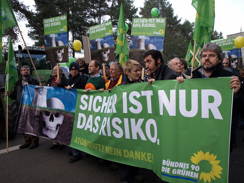2008 Grüne protests against nuclear energy Image Paula Schramm
