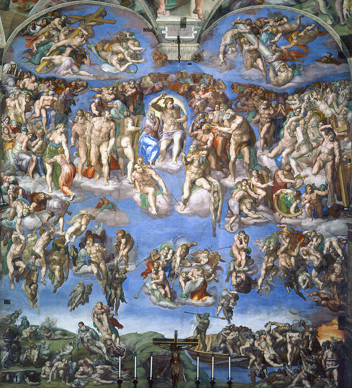 Last Judgement Michelangelo Image public domain
