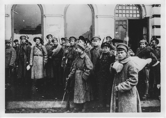 A Bolshevik requisitioning brigade Image public domain
