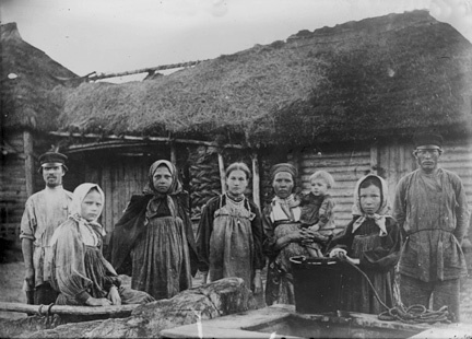 russian peasants Image public domain