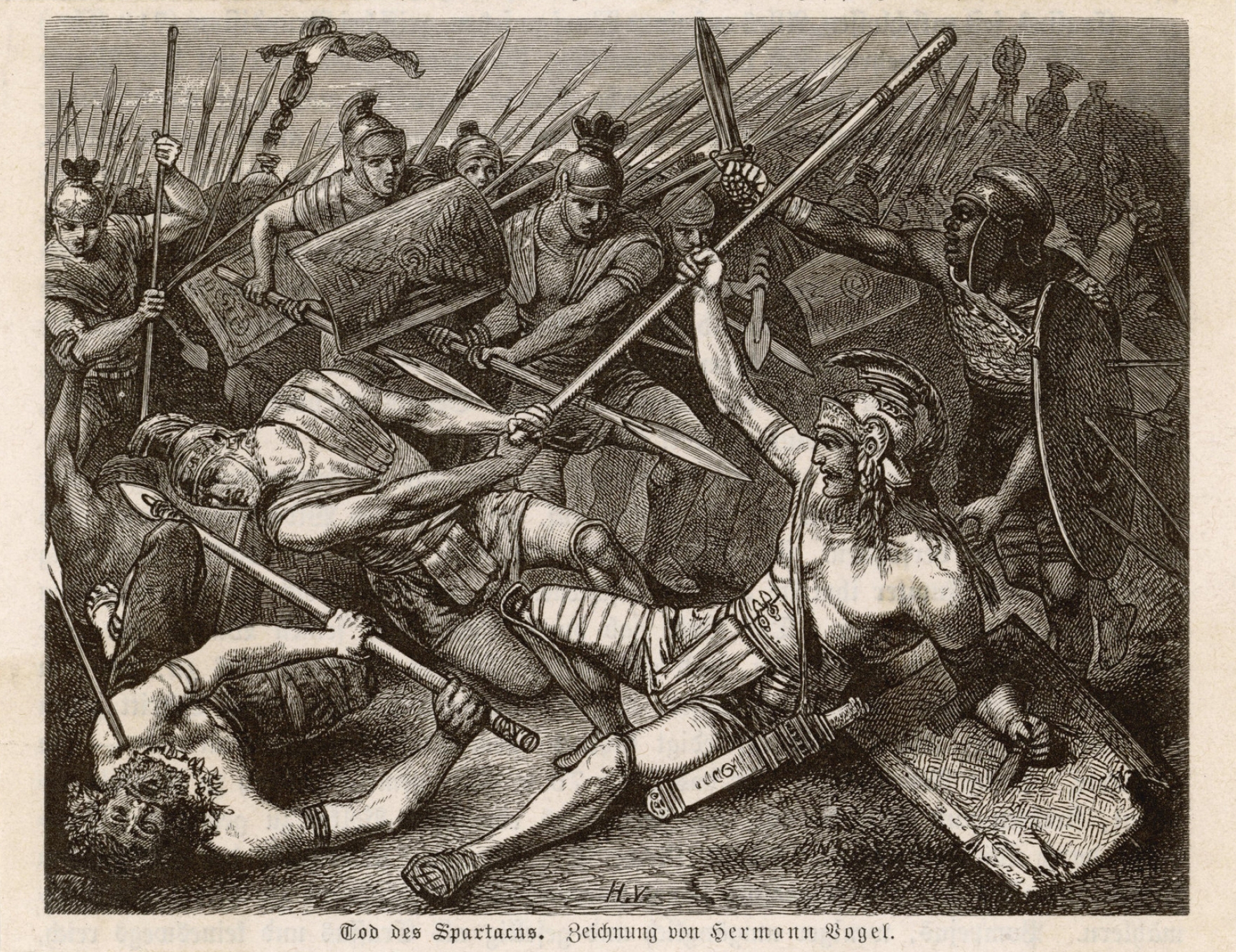 Tod des Spartacus Image Hermann Vogel
