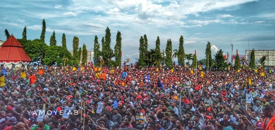 Papua demo
