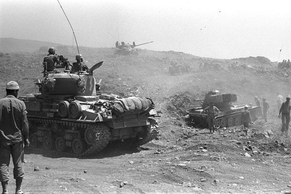 israeli tanks Image Government Press Office Israel