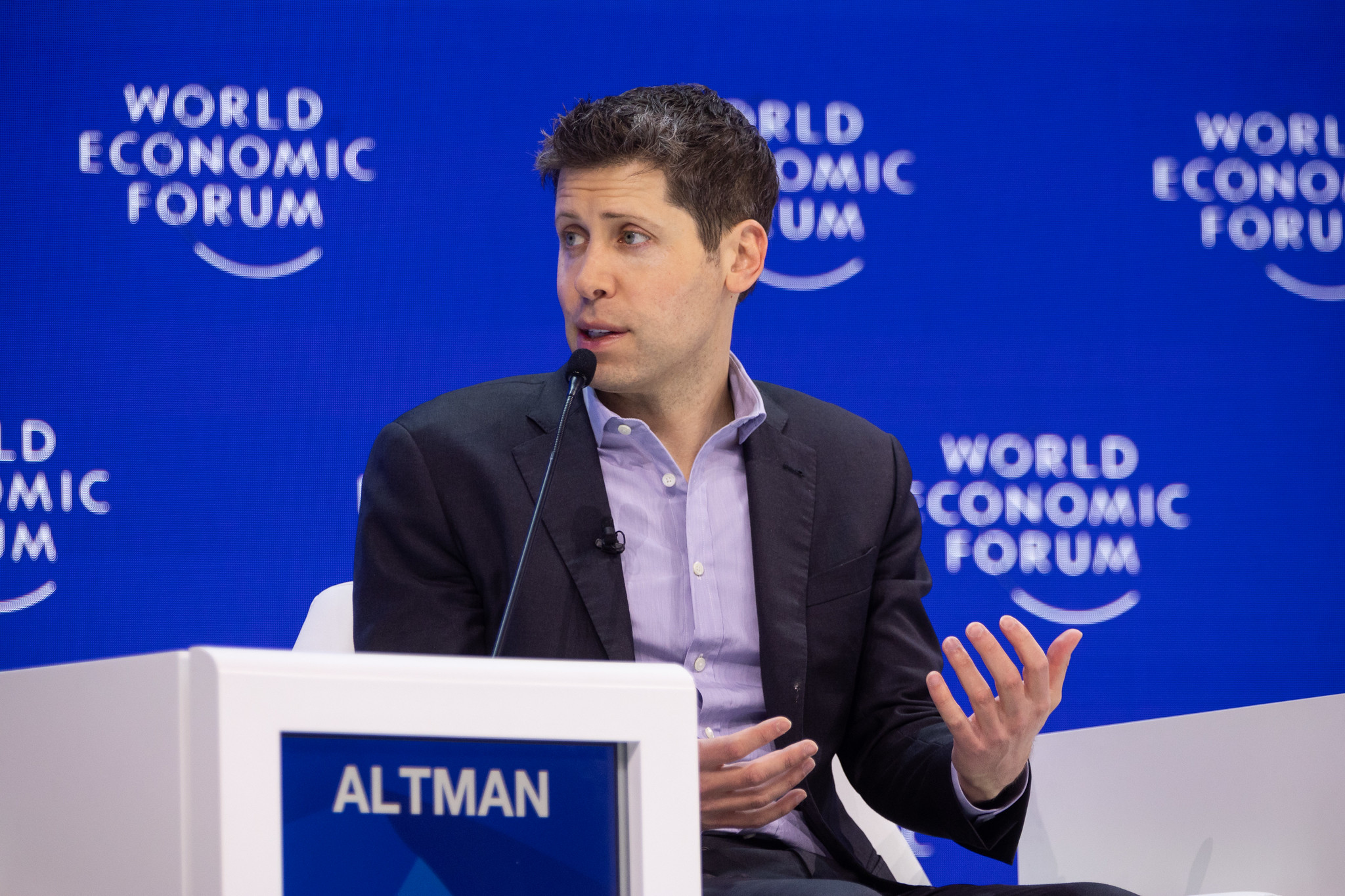 Sam Altman Image World Economic Forum Flickr