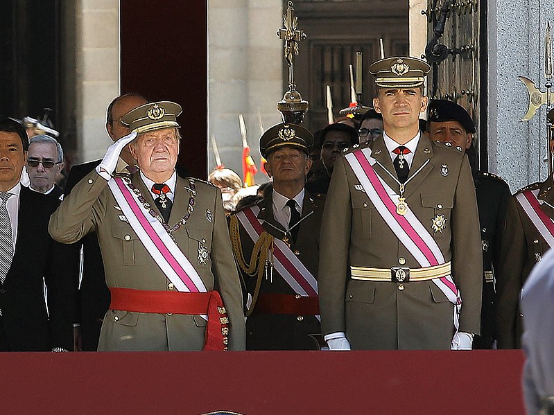 Juan Carlos I y Felipe Image PPMadrid Flickr