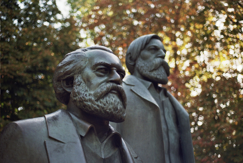 Marx and Engels sw Image Walt Jabsco