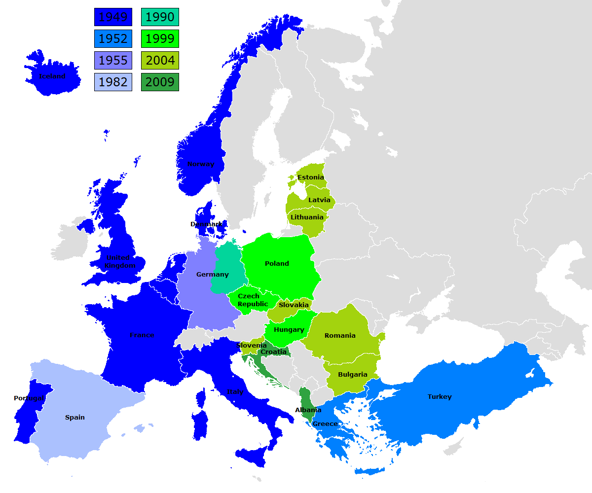 NATO expansion Image wikimedia commons