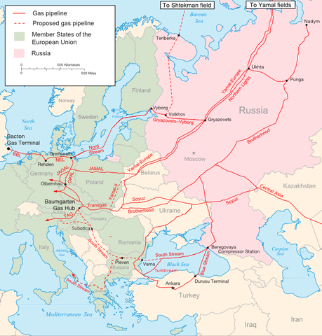 russian gas pipeline Image Samuel Bailey