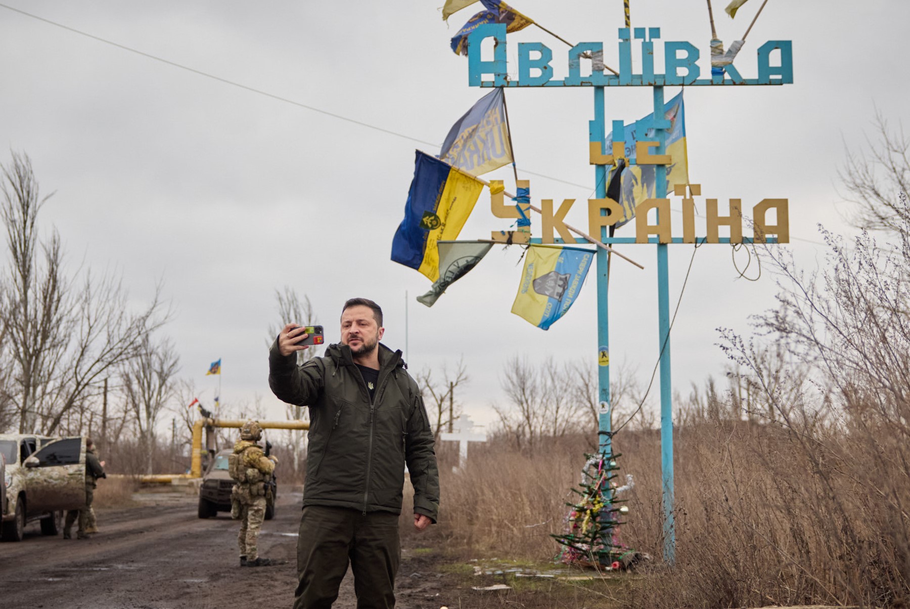 Zelensky avdiivka Image President Of Ukraine Flickr
