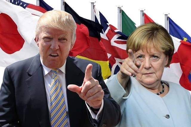 Trump and Merkel Image Socialist Appeal